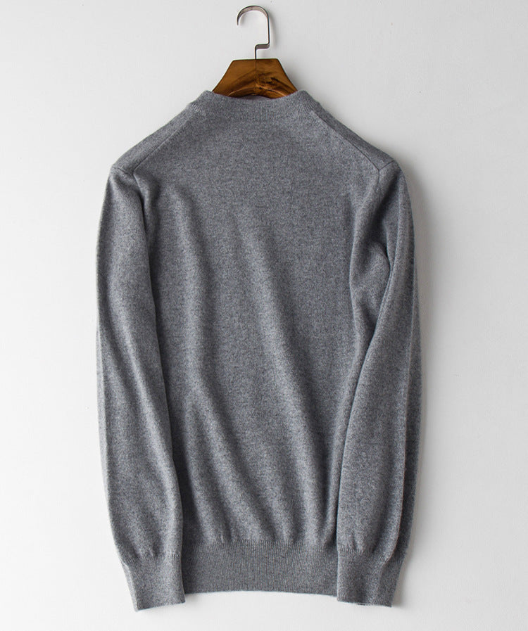 Men's Pure Cashmere Pullover